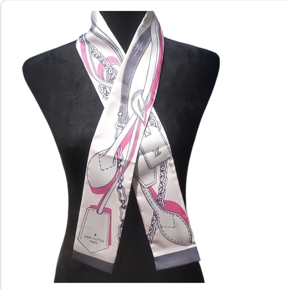 limit edition Monogram Authentic Louis Vuitton Bandeau  Twilly/scarf,